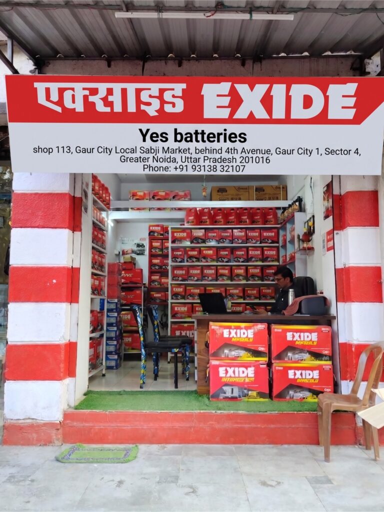 Yes batteries in Gaur City